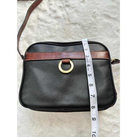 Vintage Cabin Creek Leather Crossbody Bag, 1980's Handbag, Vintage Crossbody Bag - Picture 14 of 15